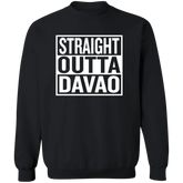 Straight Outta Davao Unisex Crewneck Pullover Sweatshirt